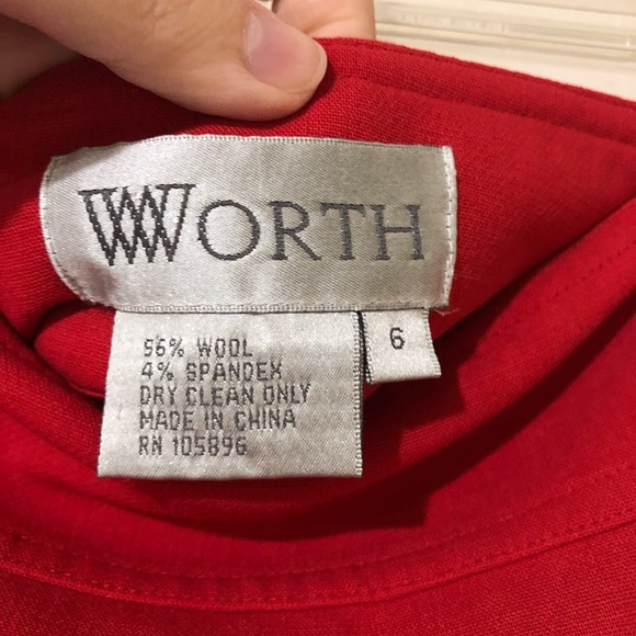 Red Pencil skirt - Picture 2 of 3